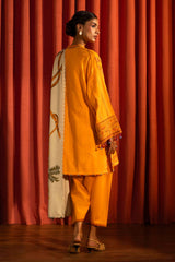 M253 - Sana Safinaz Slub Embroidered 3P