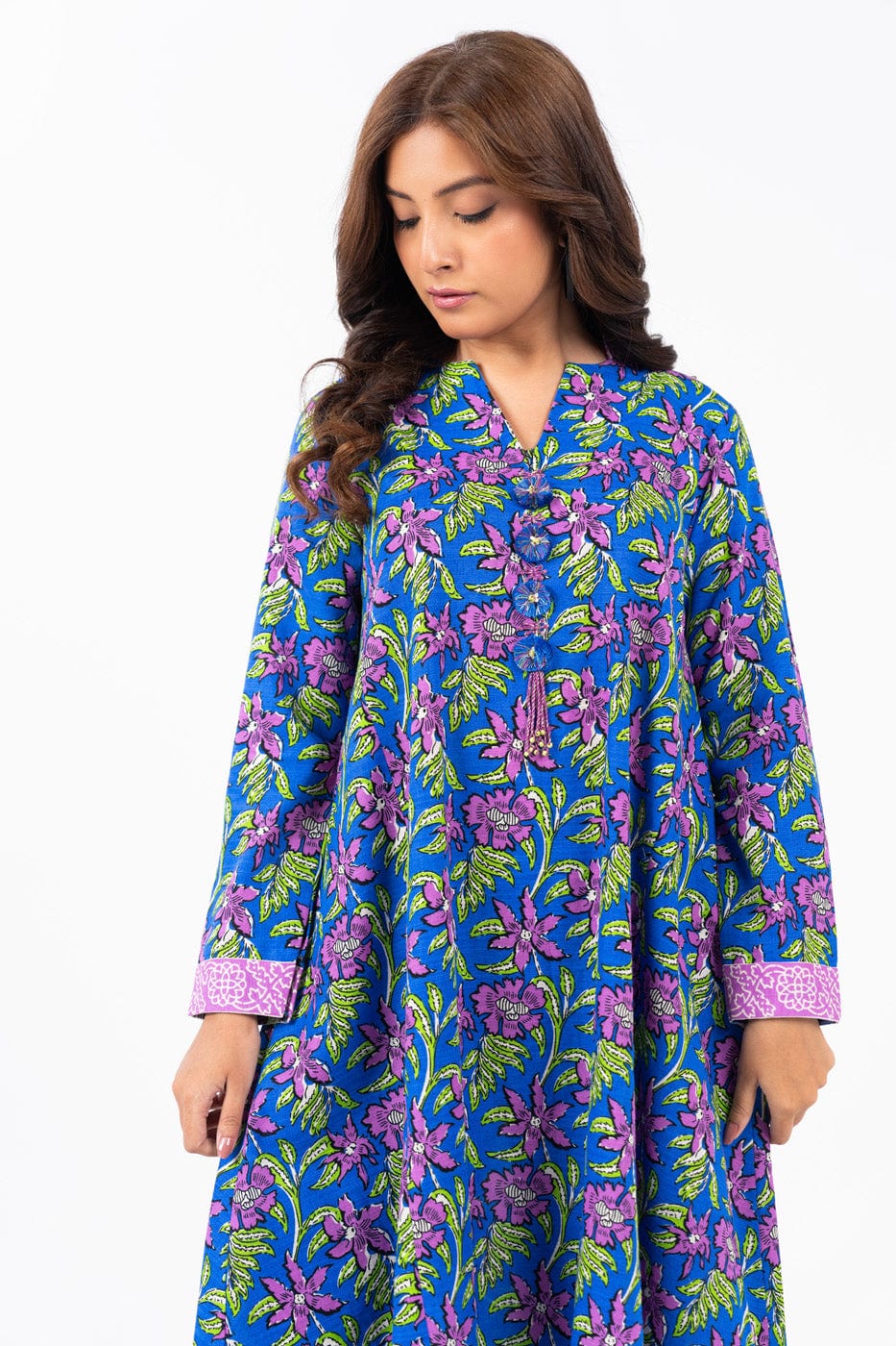 SLR25 - Alkaram Printed Khaddar 2P