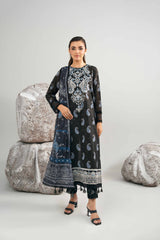 42502044 - Nishat Zari Lawn Embroidered 3P