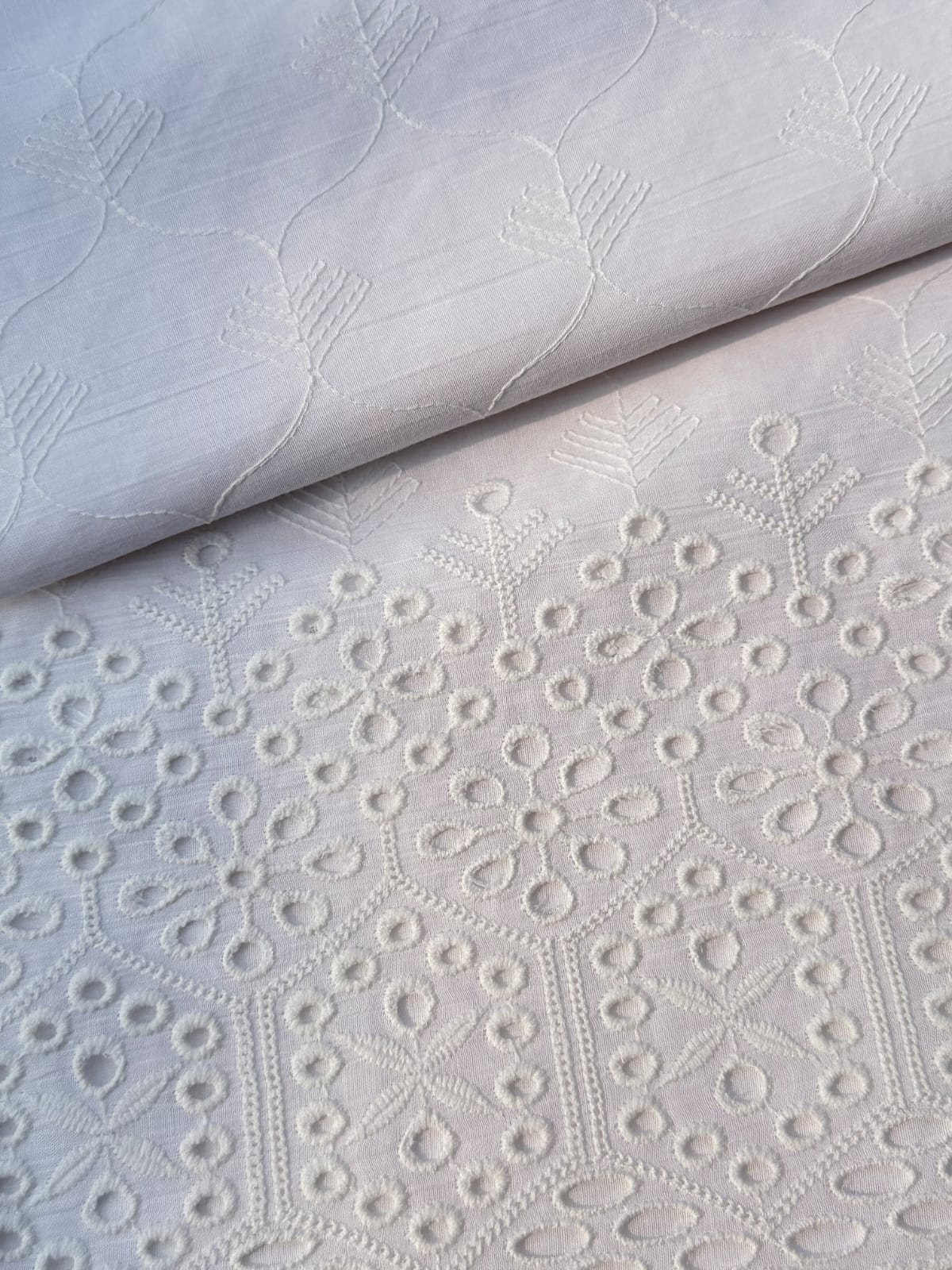 MD6 - Cotton Embroidered ChikanKari Trouser