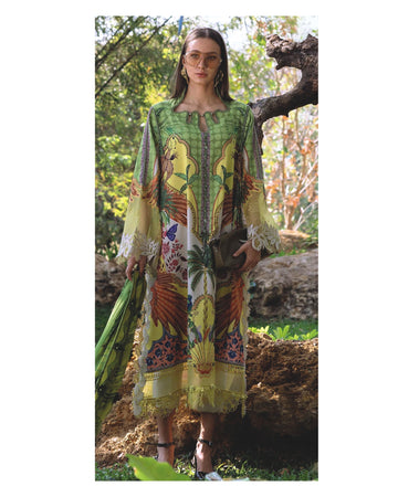 MSB7 - Maria B Unstitched Lawn 3P
