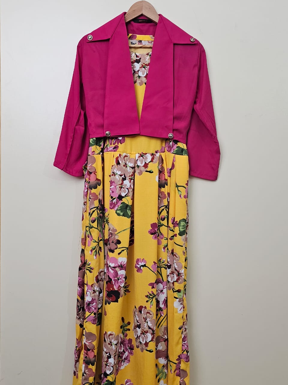 Floral Maxi with Jacket