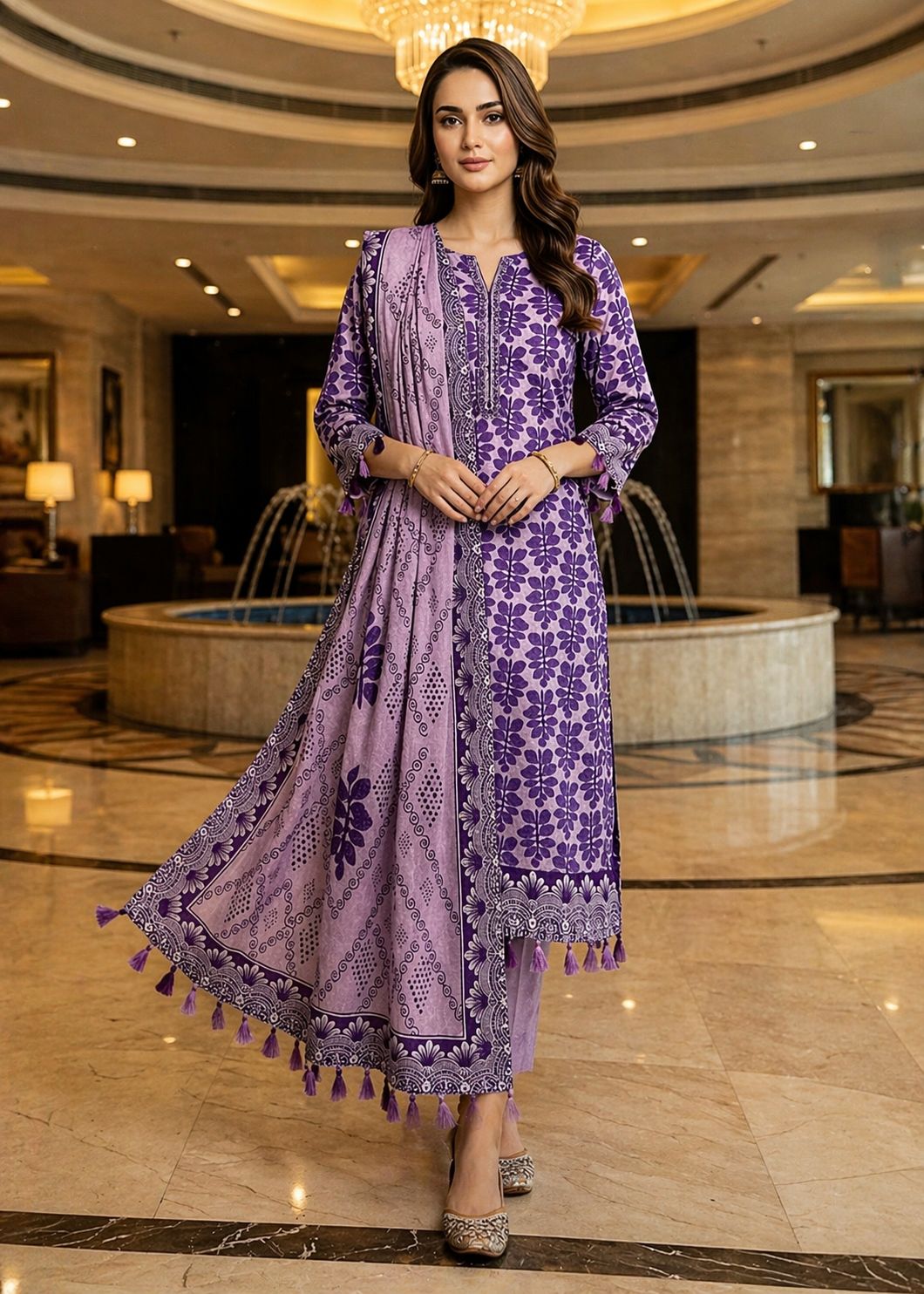 NT5211 - Nishat Printed Lawn 3P