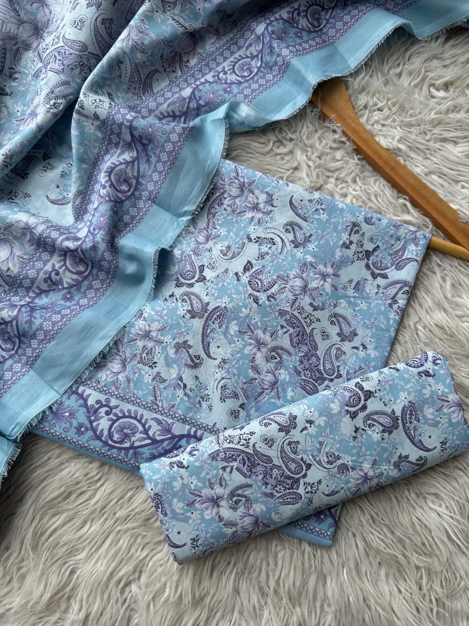 BSN54 - Bin Saeed Unstitched 3 Piece Lawn