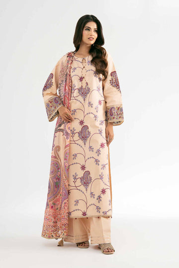 42501711 - Nishat Lawn Embroidered 3P