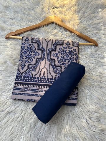 BYT19 - Beechtree Unstitched Lawn 2 Piece