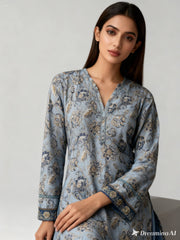 AL1 - Almeerah Stitched Doriya Lawn 2P