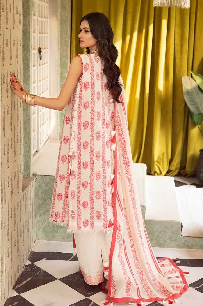 CL118 - Gul Ahmed Unstitched Lawn Printed 3P