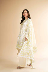 42501660 - Nishat Lawn Embroidered 3P