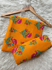 MS-197 - Allover Unstitched Khaddar 2P