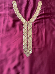 A07 - Shamoz Silk Embroidered 3Piece