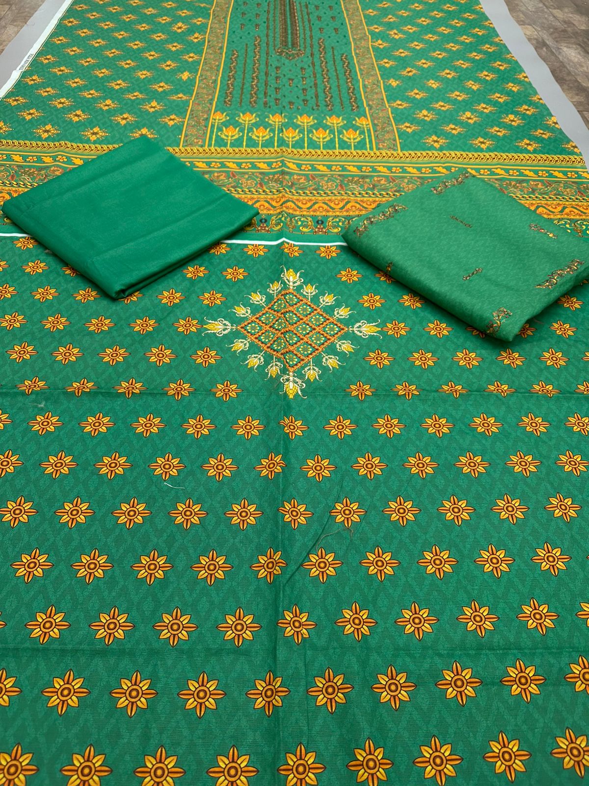 FN15 - Khaddar Embroidered 3P