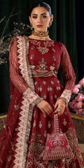 AR 02 - Unstitched Organza Luxury Lehenga