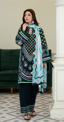 2607 - Paltar Printed Lawn 3P
