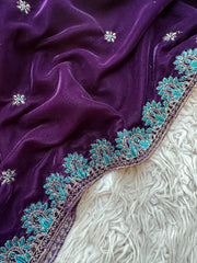 CV27 - Charizma Velvet Embroidered 3P