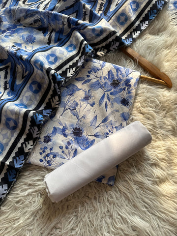 ET19 - Ethnic Chikankari Lawn 3P