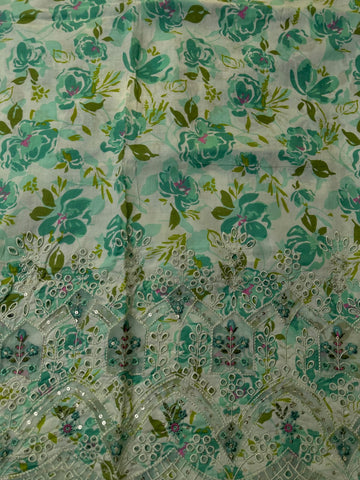 MC13 - Mico Embroidered Lawn 3P