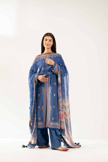 42501820 - Nishat Lawn Embroidered 3P