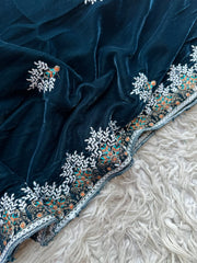 CV17 - Charizma Velvet Embroidered 3P