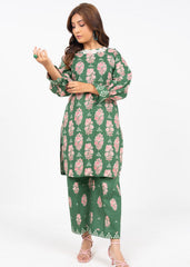 SLR62 - Alkaram Printed Khaddar 2P