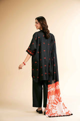 42501634 - Nishat Lawn Jacquard 3P