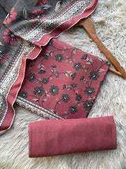 BSK18 - Bin Saeed Unstitched 3 Piece Khaddar