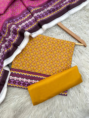 KA7 - Khaadi Printed Lawn 3P