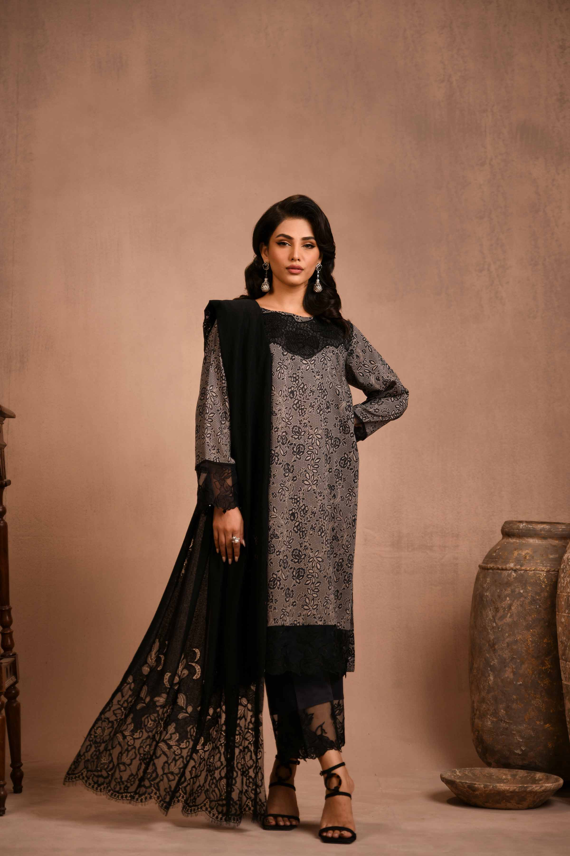 NL47 - Nishat Karandi Printed 3P