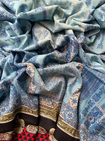 SF8 - Safina Unstitched Lawn Printed 2P