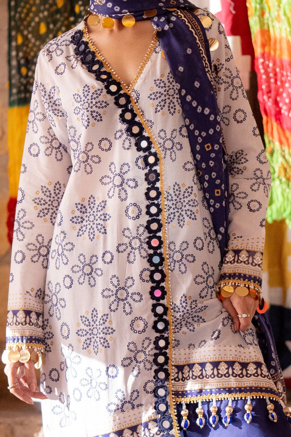 CL117 - Gul Ahmed Unstitched Lawn Printed 3P