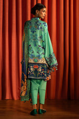 M251 - Sana Safinaz Linen Embroidered 3P