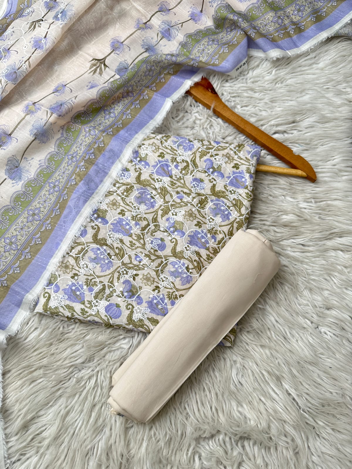 CH81 - Charizma Unstitched Embroidered Lawn 3P