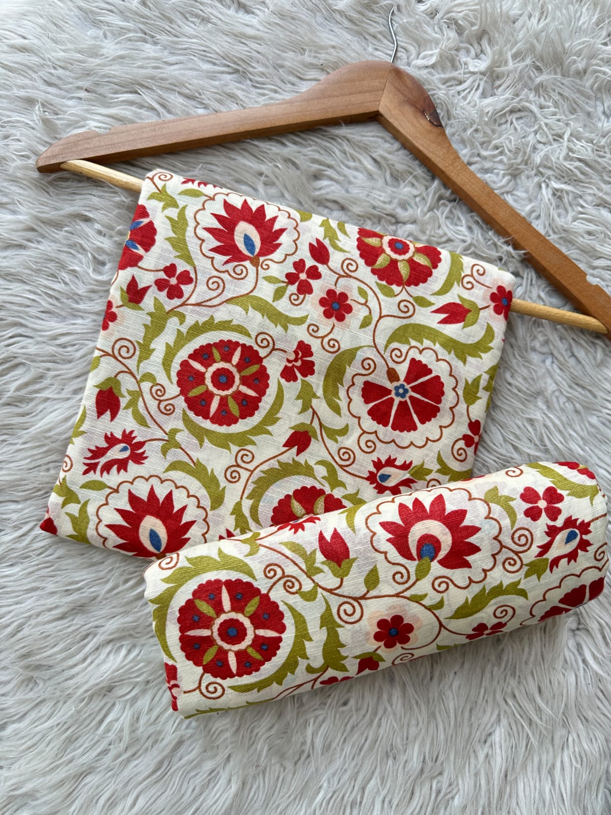 MS-227 - Allover Unstitched Khaddar 2P