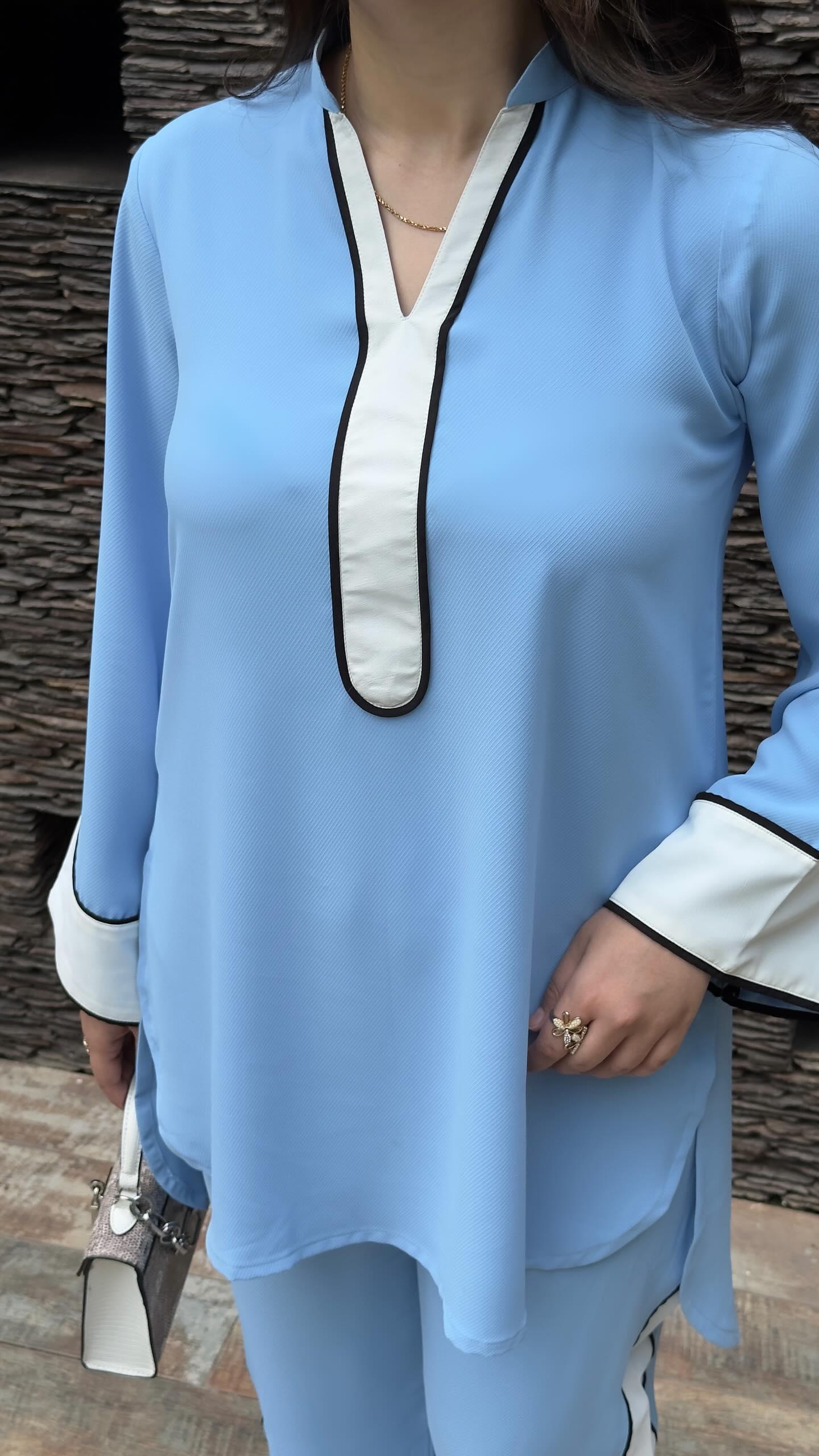 Ice blue Co-ord set