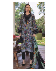 MSB4 - Maria B Unstitched Lawn 3P