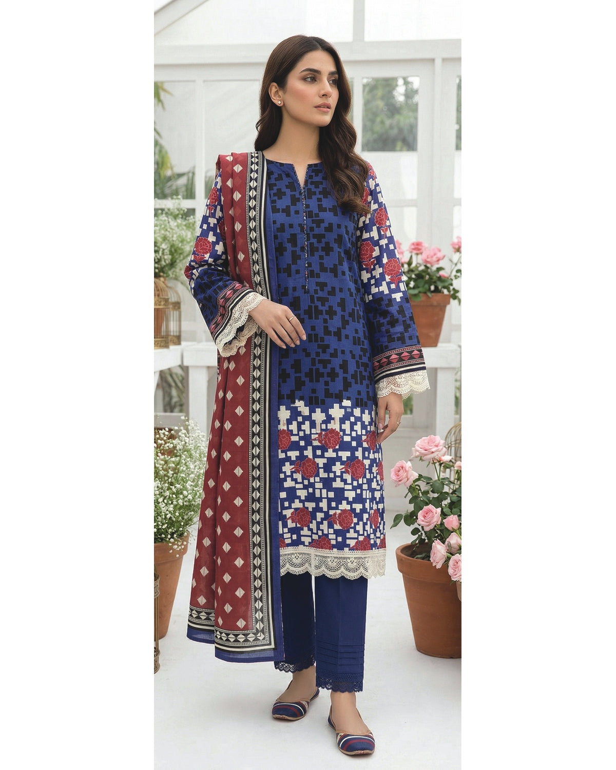 CB4 - Coco Printed Lawn Unstitched 3P