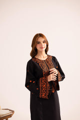 2PC Summer Embroidered Dress - 1141