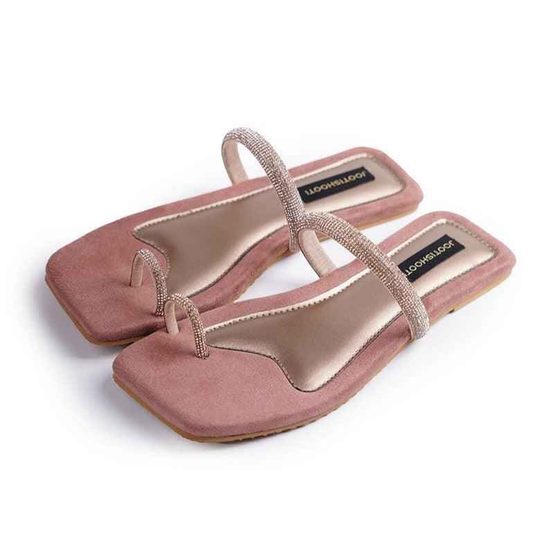 Twilight Diamanté Slides - Jooti Shooti