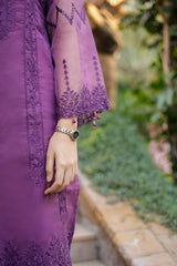 MAUVE - 3 Piece (Unstitched)