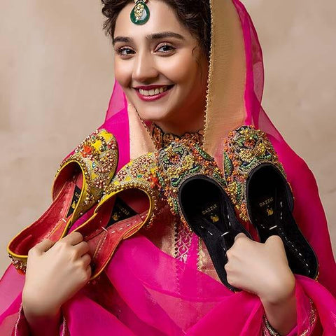 ali xeeshan designer shoes bridal