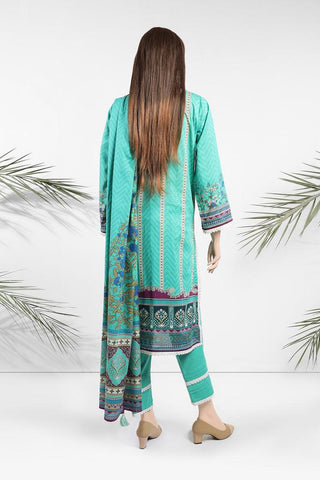 Sea Green 36C-Printed 3P-Lawn