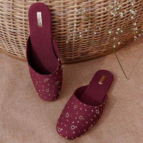 Starlet (Magenta) | Maroon shoes for girls