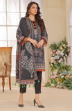 Thistle | Stitched 3PC Printed Khaddar Shirt With Printed Khaddar Shawl