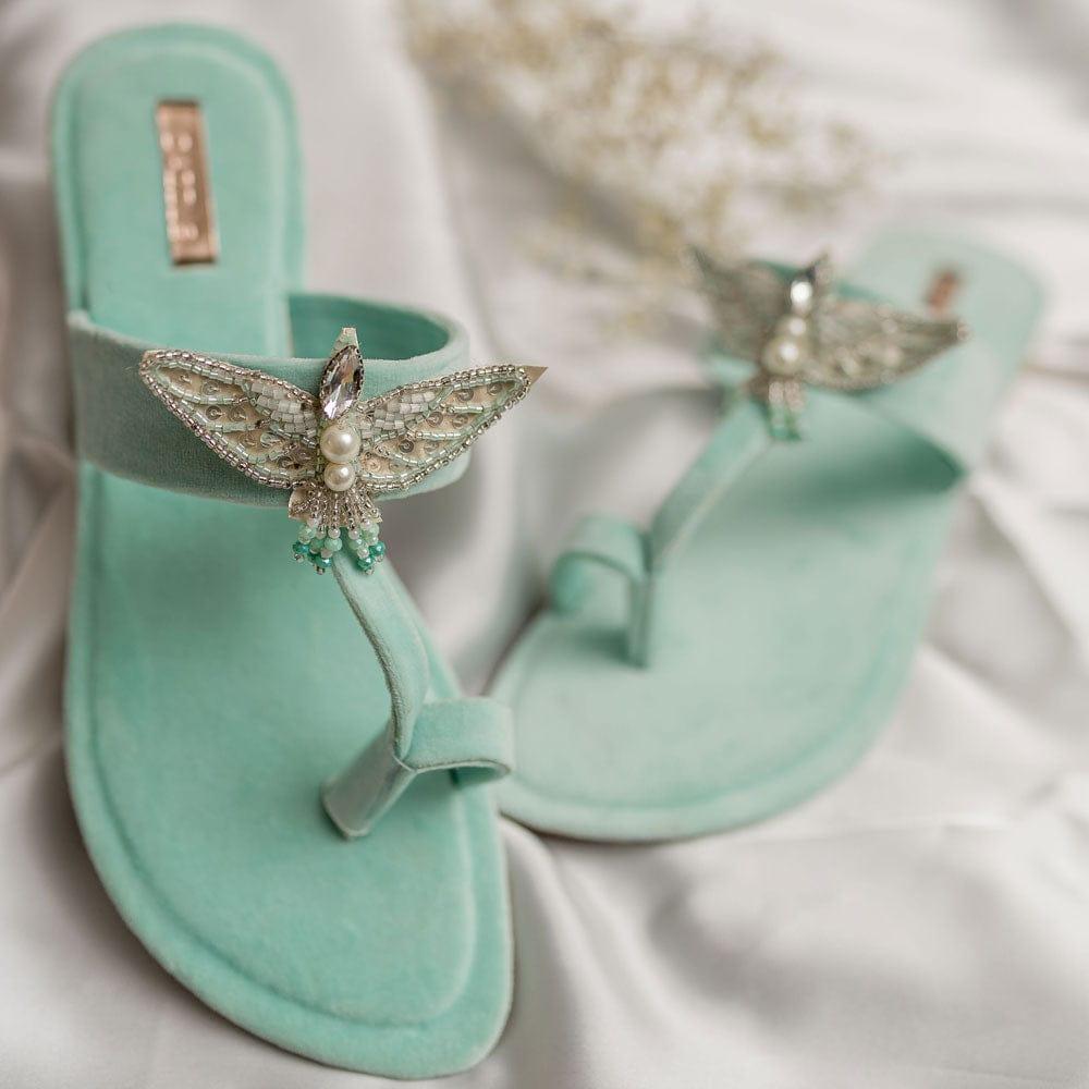 Kolhapuri Khussa | designer kolhapuri chappals