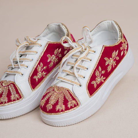 Festive Bridal Sneakers