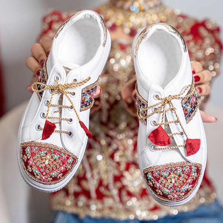 Bridal Sneakers - White