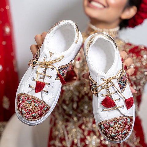 Bridal Sneakers - White