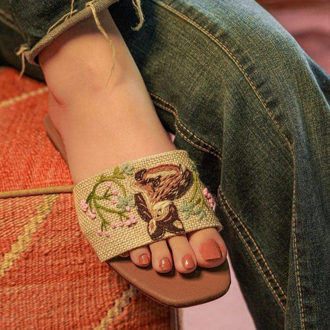 sliders shoes | ladies chappal