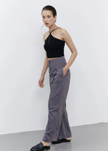 Stone Detailed Crop Top