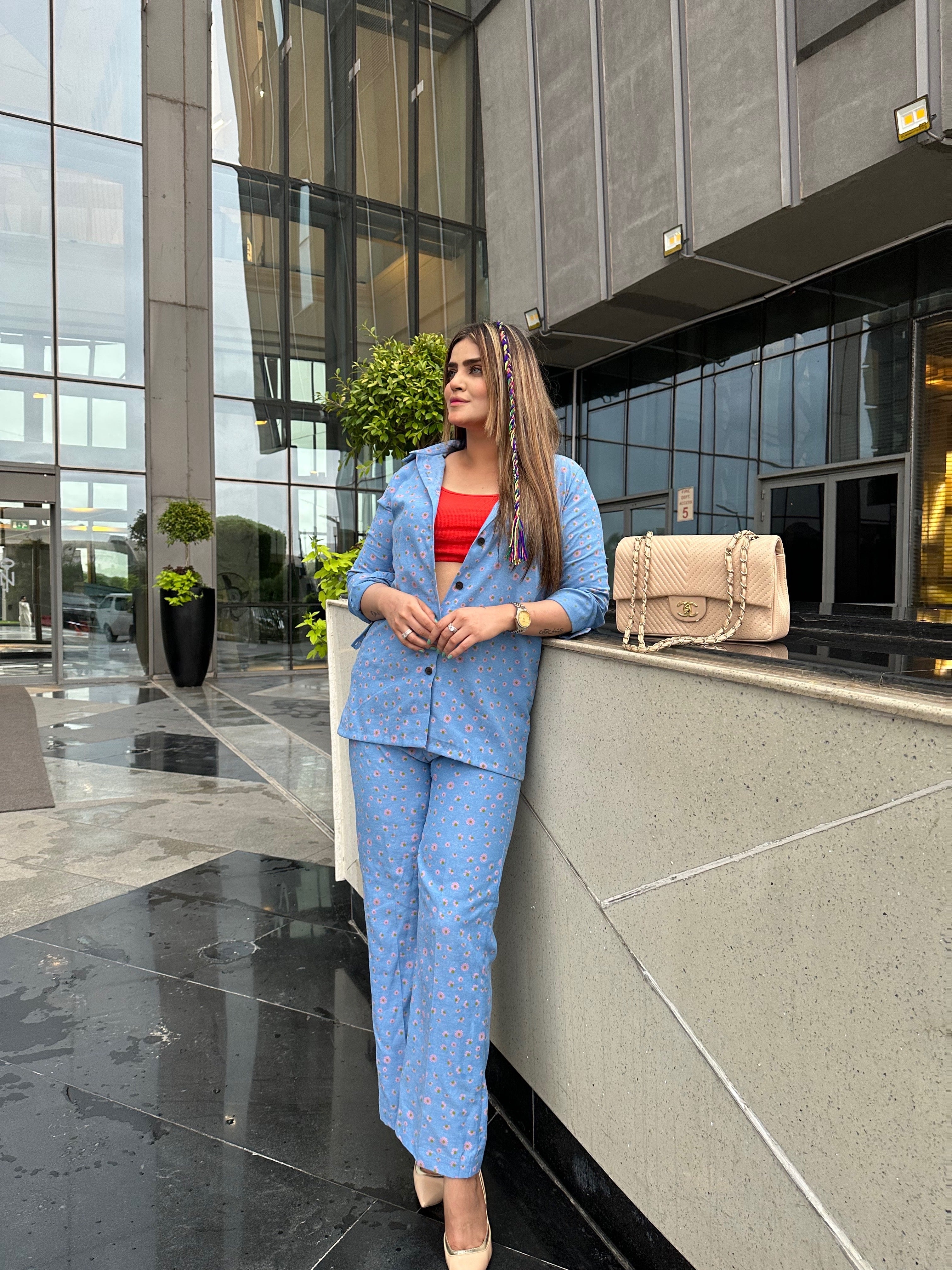 Denim Co-ord Set